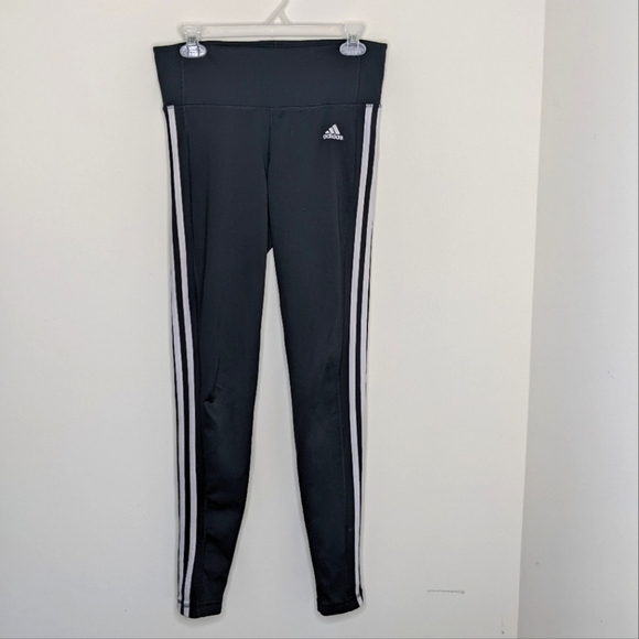 Adidas Climalite Athletic Jogger Track Pants Black M - Picture 1 of 3